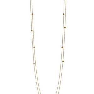 Sara Blaine/eSBe Sparkle Necklace - Gold - New